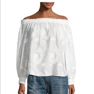 NWT Elizabeth & James Geneva Off-Shoulder Top, Size XS